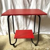 Rolling table 2 vintage trays