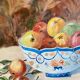 Still life in oil fruit cup