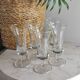 Vintage liqueur glasses