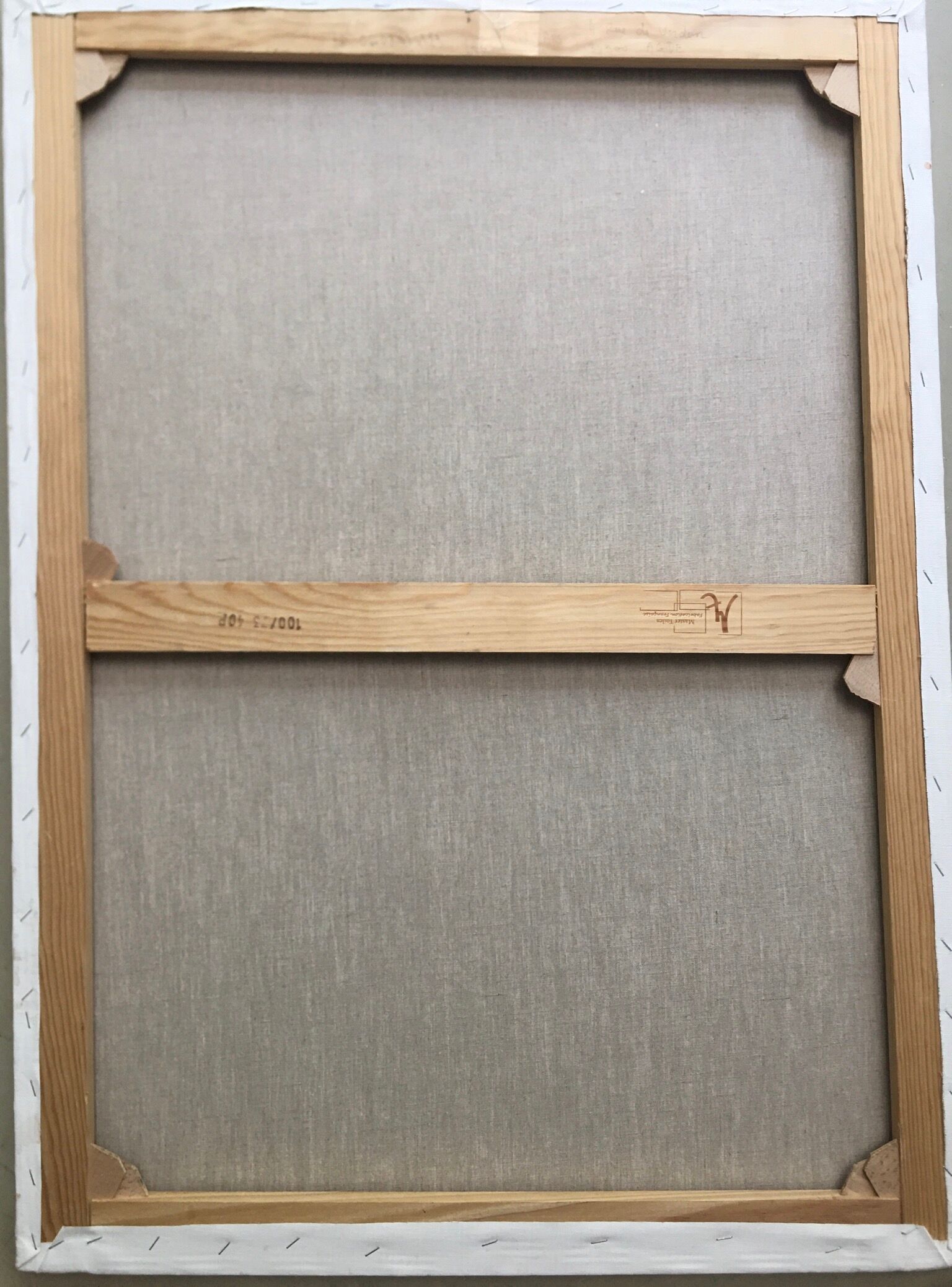 Oil on canvas portrait of a little girl with seal by Anne lejars