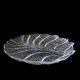 Vintage large glass plate "eden" designed by lars hellsten 1974 for orrefors