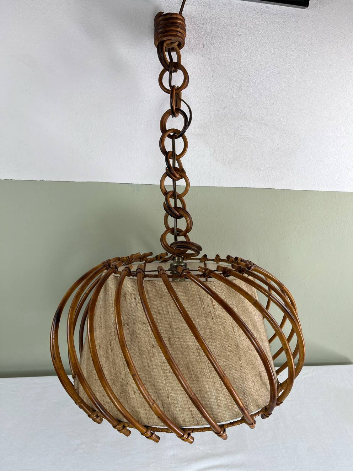 70s pendant light