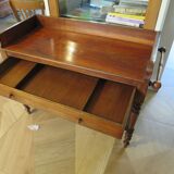 console-old dressing table-side table-mahogany stain
