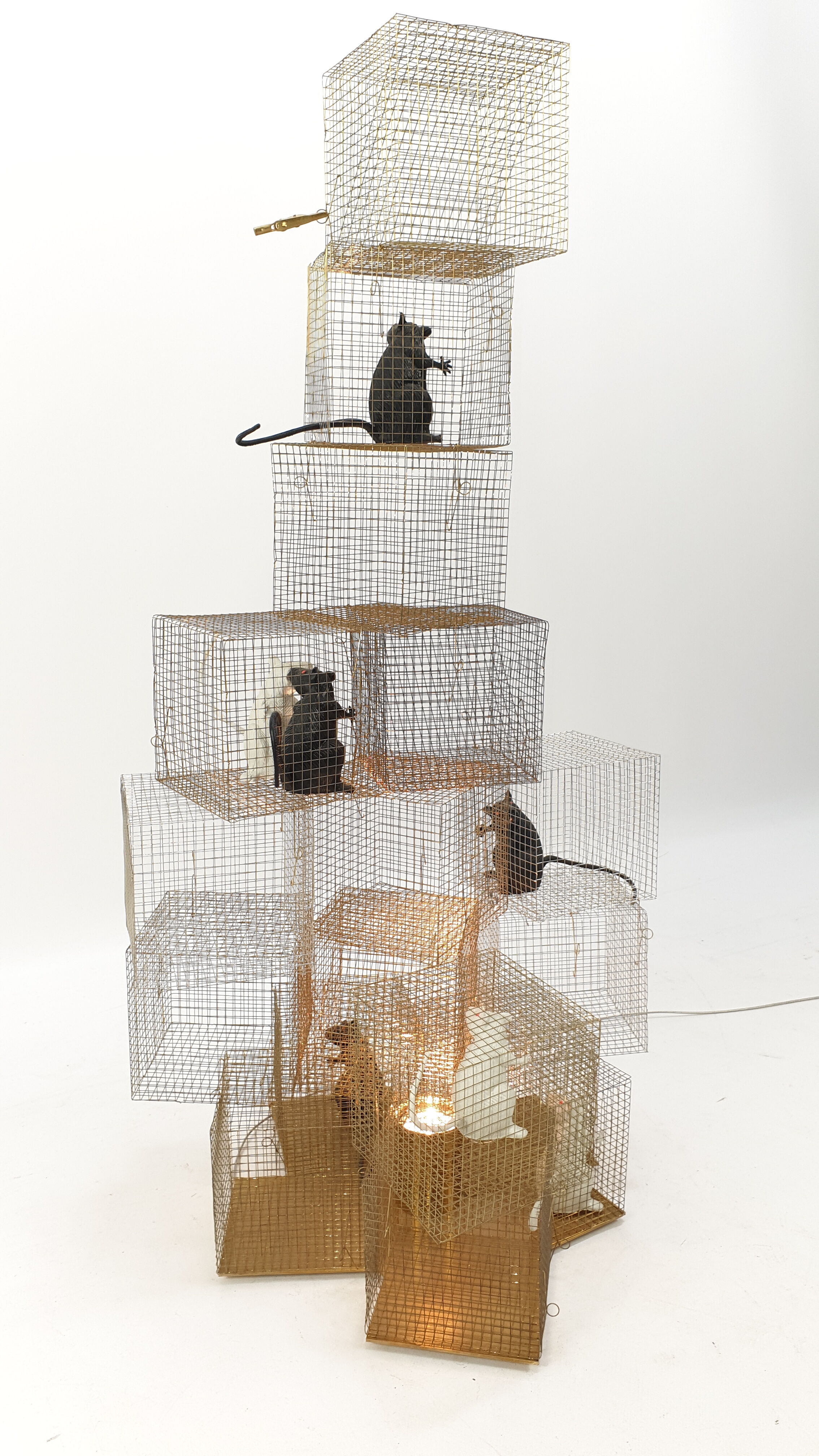 "Seven Rats" lamp by Ingo Maurer 2007
