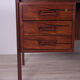 Mid-century freestanding rosewood desk, 1960s