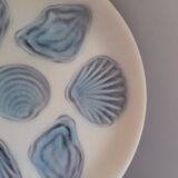 Set of 4 Elchinger oyster plates