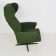 Fauteuil pivotant au milieu du siècle, années 1970.