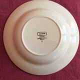 Set of 4 old and mismatched french-made hollow plates