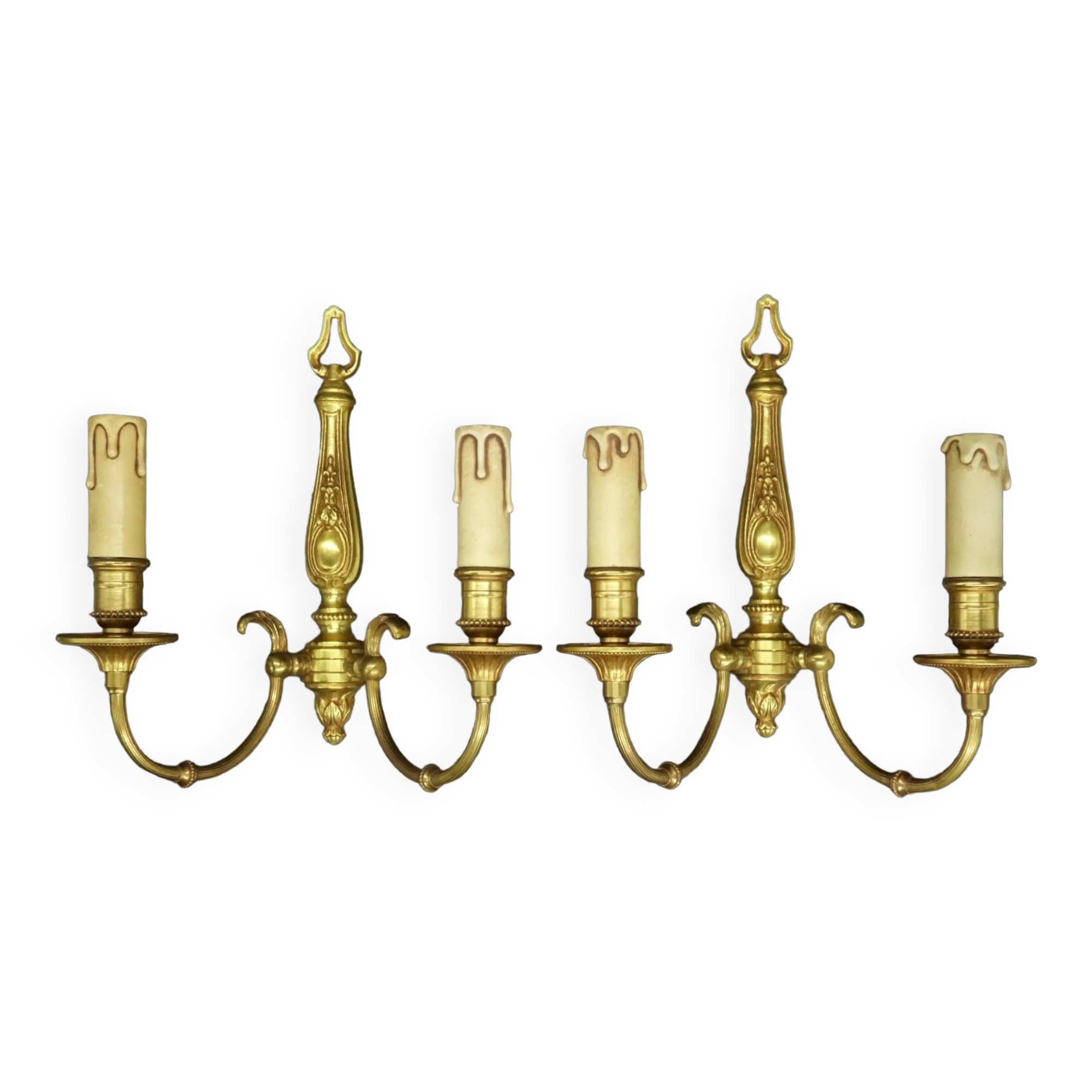 Pair of Louis XVI style wall lights