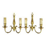 Pair of Louis XVI style wall lights