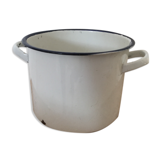 Cache pot émaillé