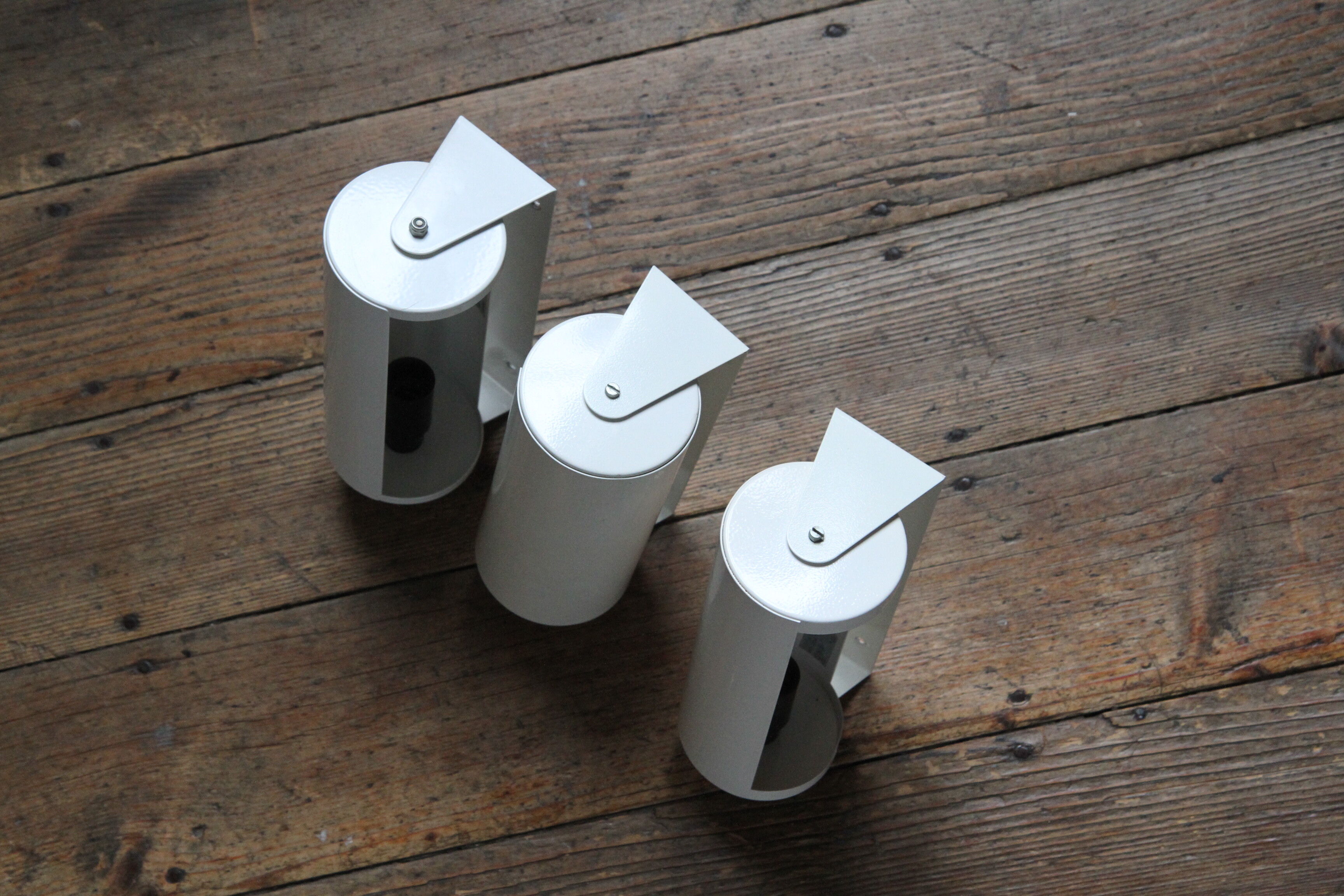 Vintage metal sconces