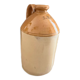 Glazed stoneware jar