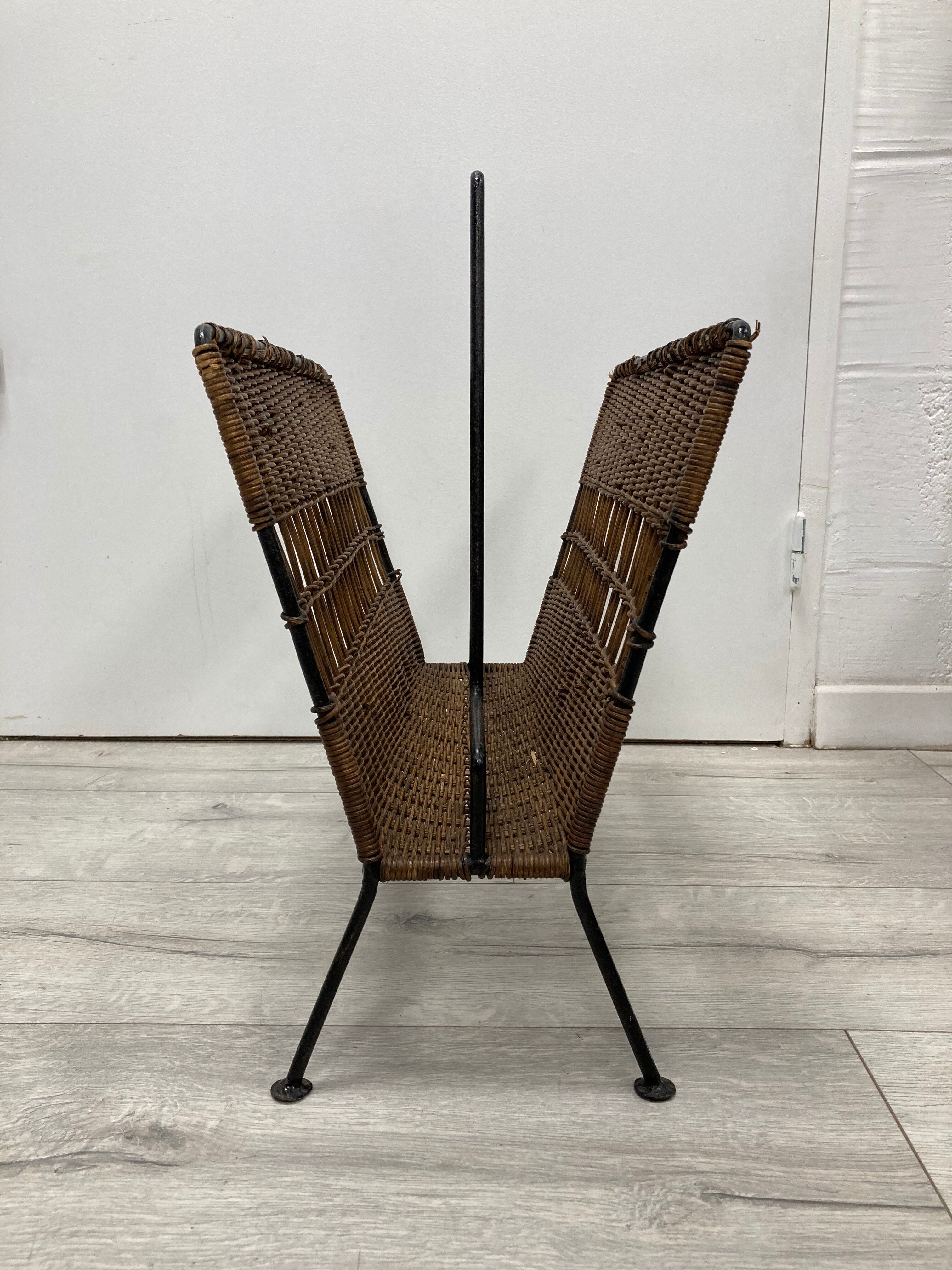 Vintage magazine door