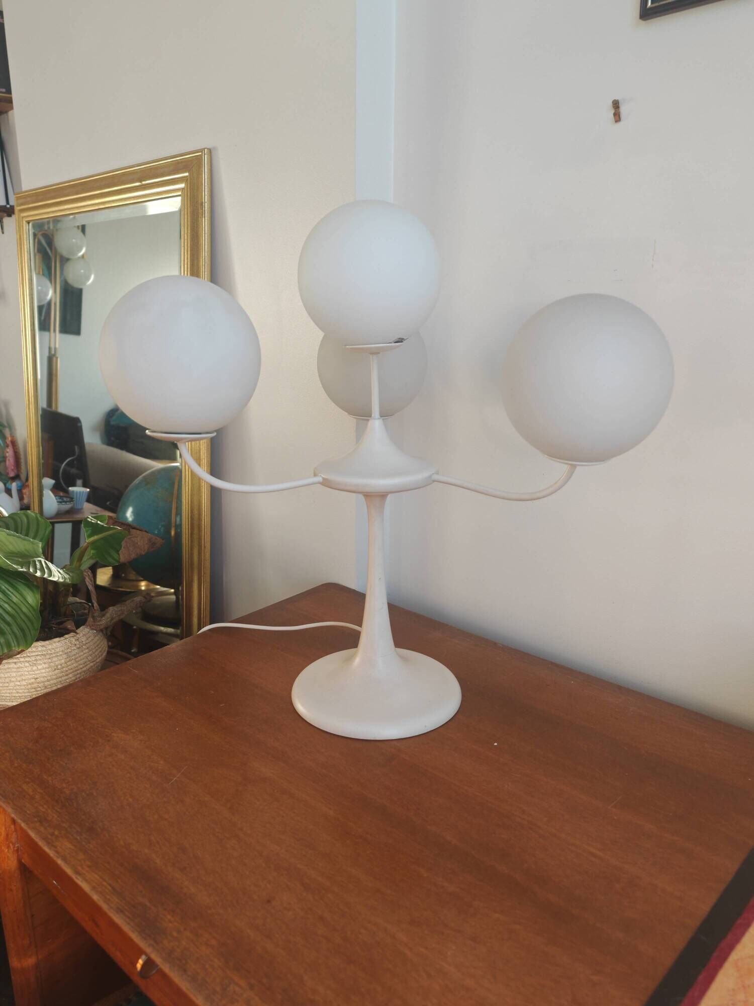 Rare Sputnik Lamp by E.R. Nele - Space Age Design from the 60s/70s