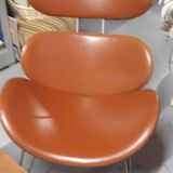 Lot de deux grands fauteuils "designer" intérieur