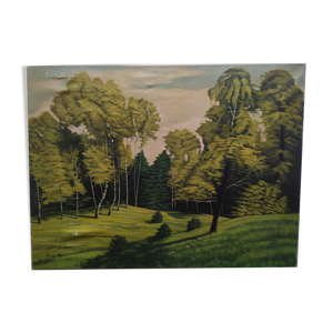 huile sur toile