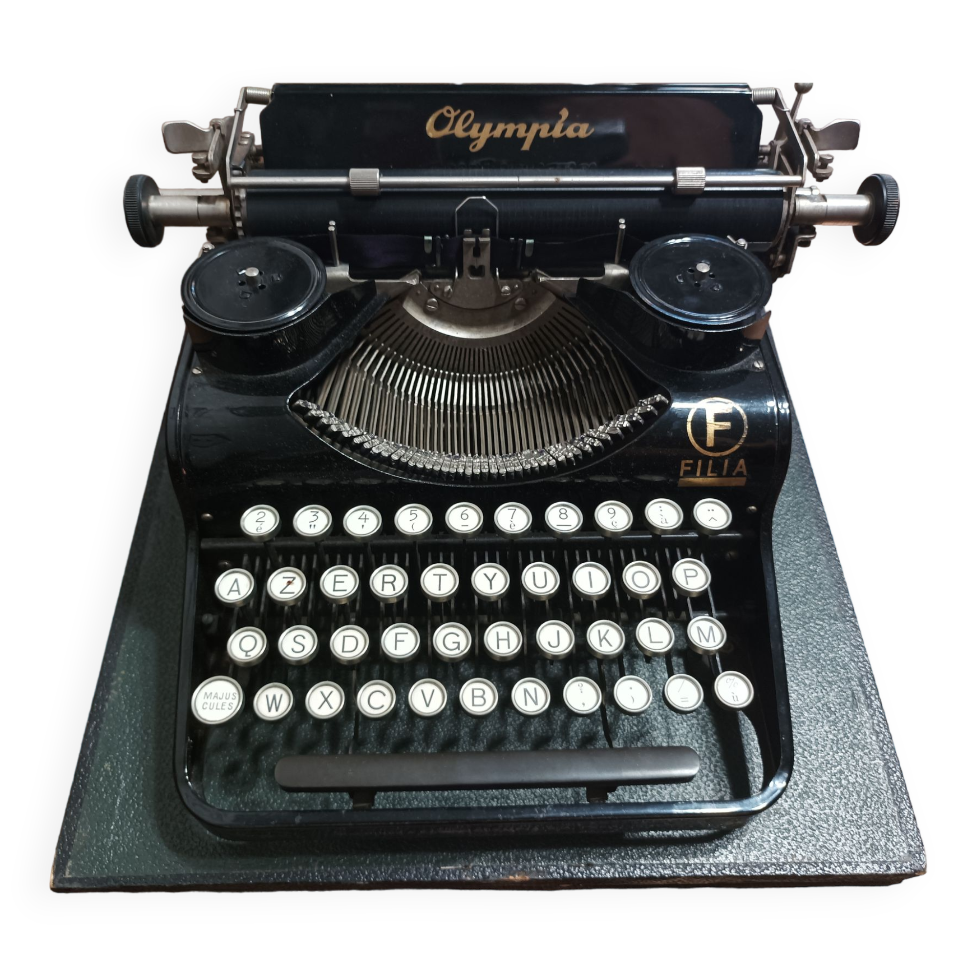 Olympia model Filia, typewriter 30s/40s Functional