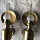 Brass wall lamps