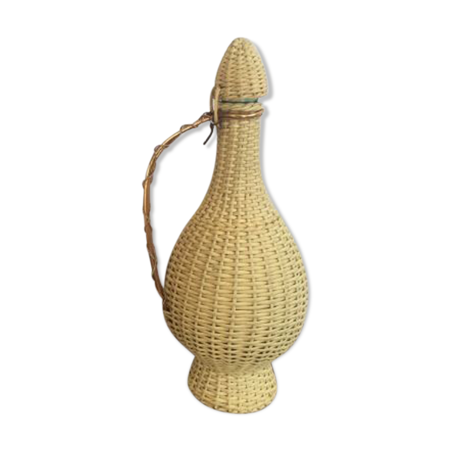 Yellow scoubidou bottle 70