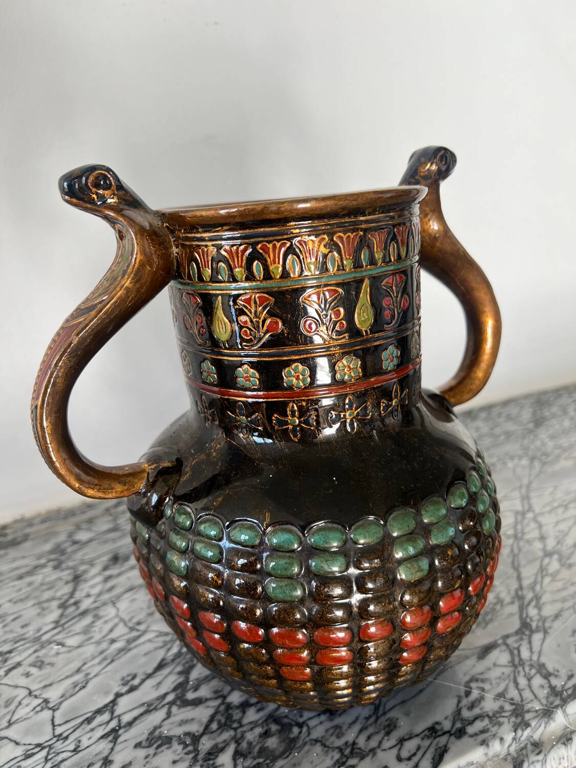 Vase of the ancient Egyptian type
