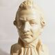 Bust of vintage Mozart