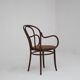 Pair of Thonet bentwood armchairs