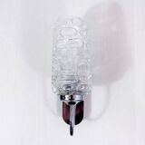 Vintage glass wall lamp