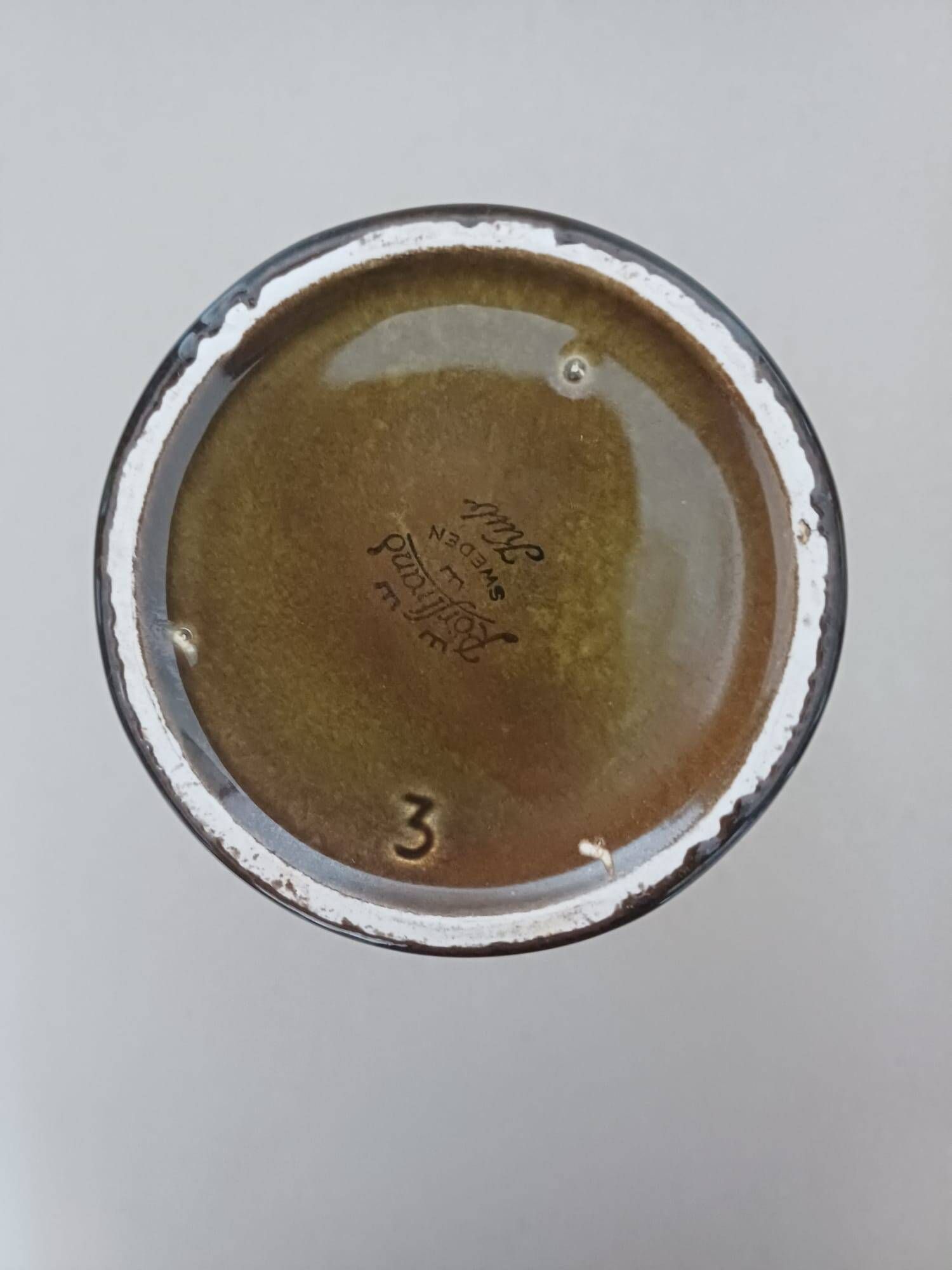 Gunnar Nylund – Rörstrand – Vase KUB N°3 – Swedish Ceramics – 1960s