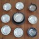 Lot of Saint Médard sauceboat and 8 bowls