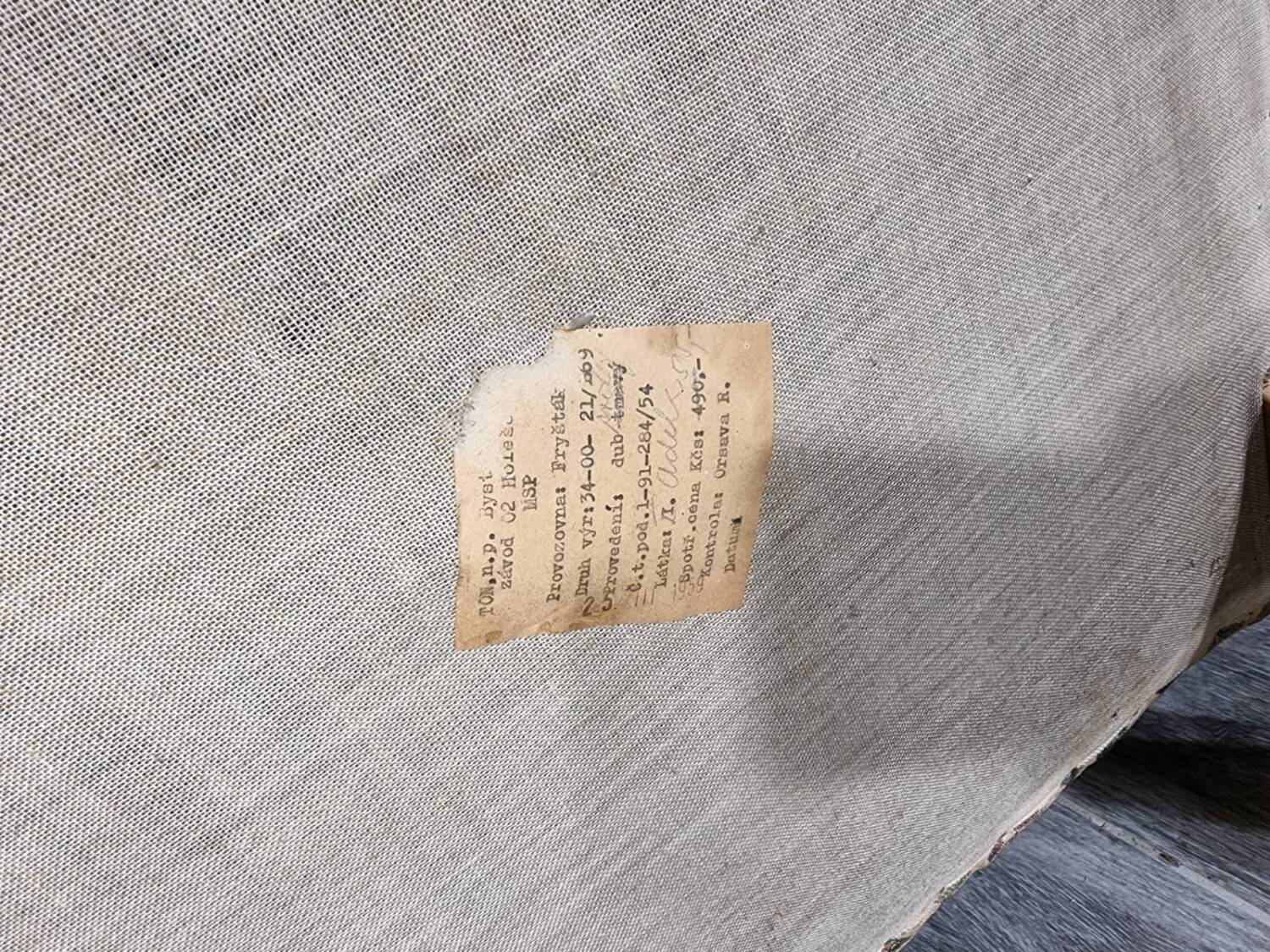 Art deco armchairs by Jindrich Halabala