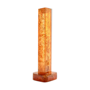 Colonne lumineuse en résine fractale signée henri Fernandez
