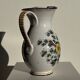 Large ceramic flower bouquet jug H23