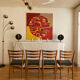 Lot de 4 chaises scandinaves de farstrup