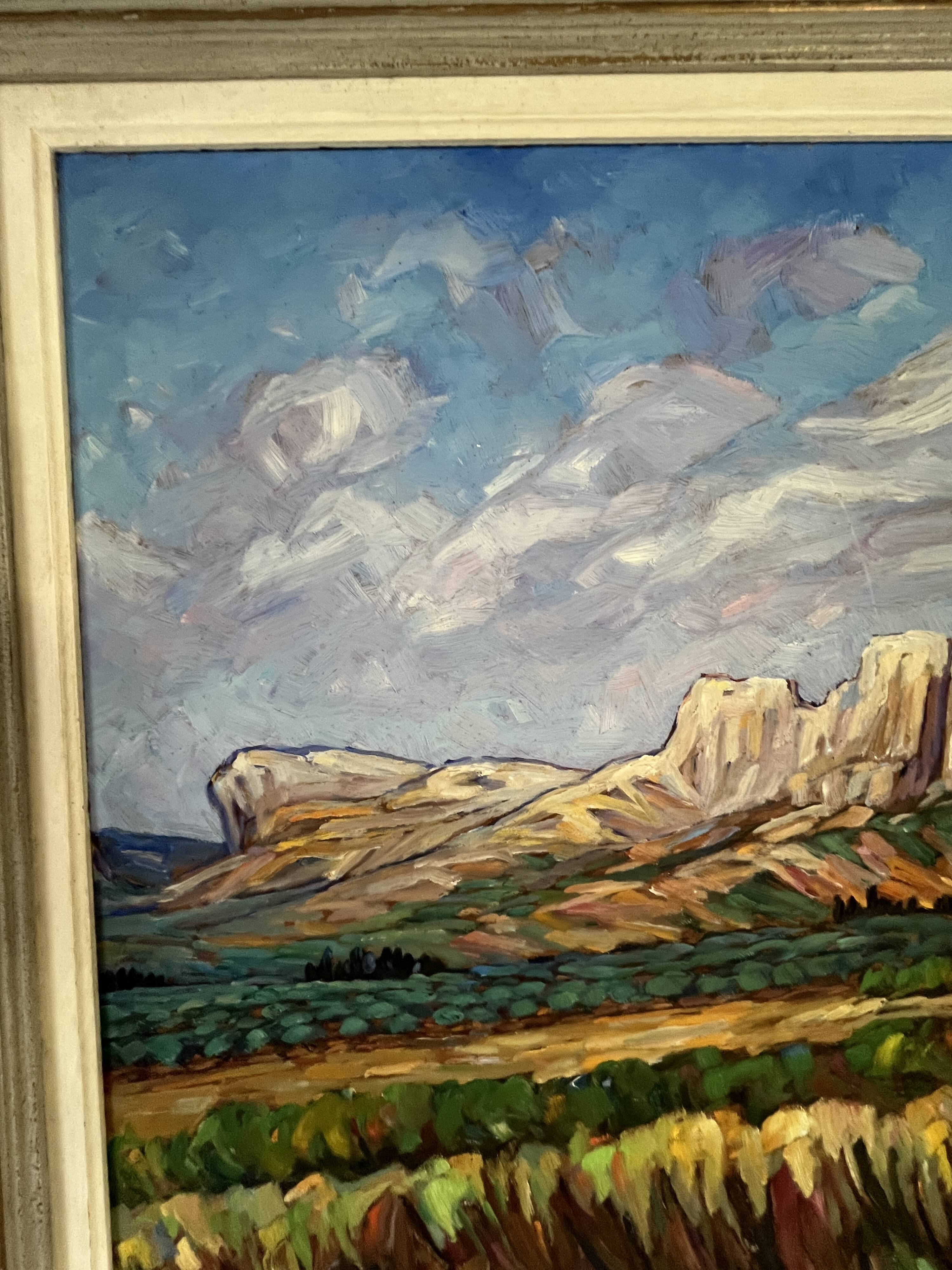 painting The Leases of Provence by Jean Morel