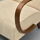 H-410 Armchair by Jindřich Halabala, 30's