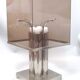 Large Italian lamp by Romeo Rega, 1970