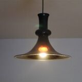 Glass pendant lamp by Michael bang for Holmgaard