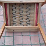 2 mismatched bridge chairs