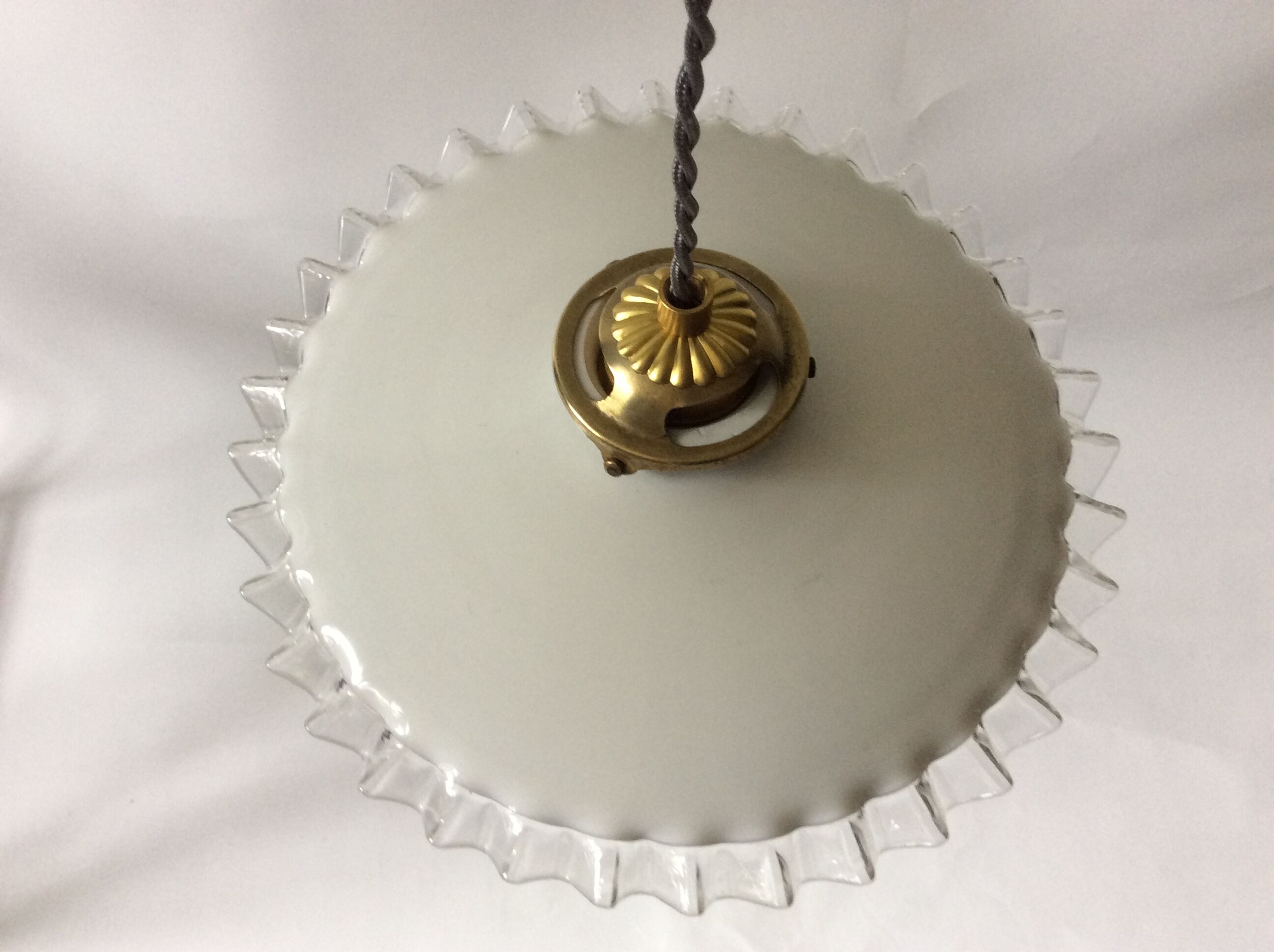 Vintage opaline hanging