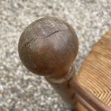 Brutalist chair attributed to Charles Dudouyt