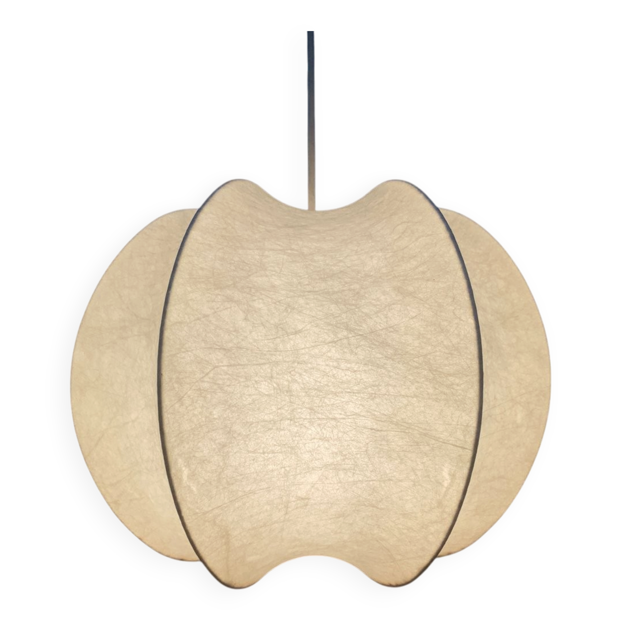 Suspension Cocoon German Mid-Century by Goldkant Leuchten, 1960s