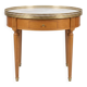 Bouillotte table in Louis XVI style