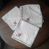 11 hand embroidered towels