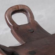 Brutalist Mid-Century 'Marbella' Bar Stool (2 Available)