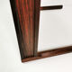 Square rosewood coffee table, Denmark, 1960s