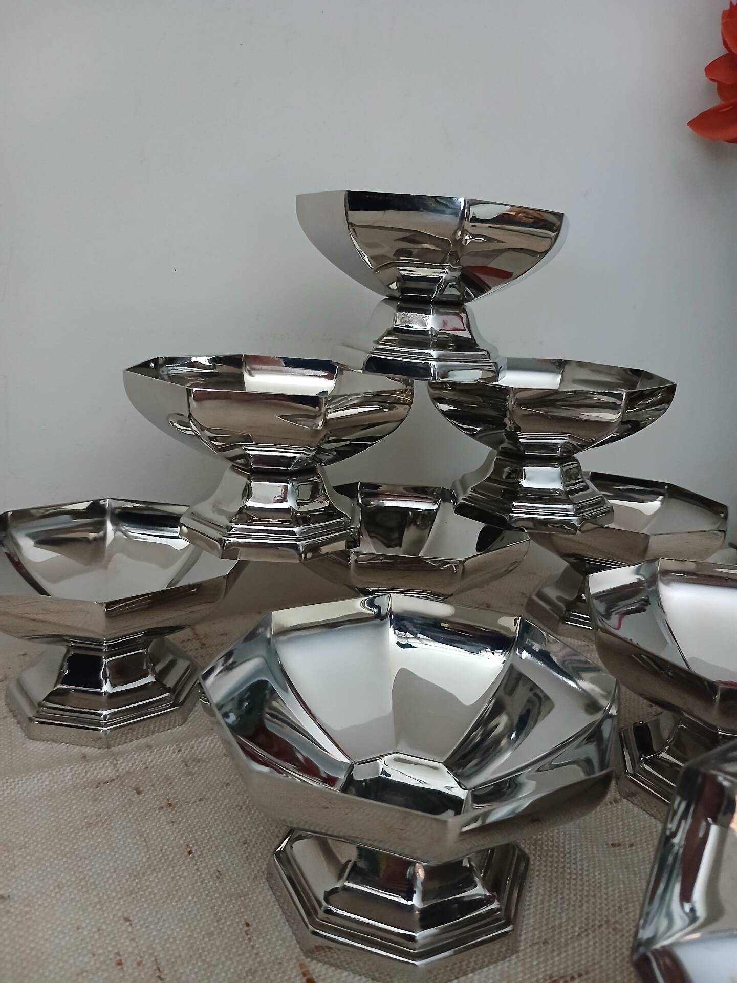 Coupes jean couzon acier chromé inoxydable