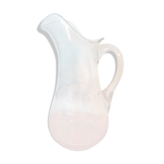 Crystal pitcher decanter in the Louis Philippe style