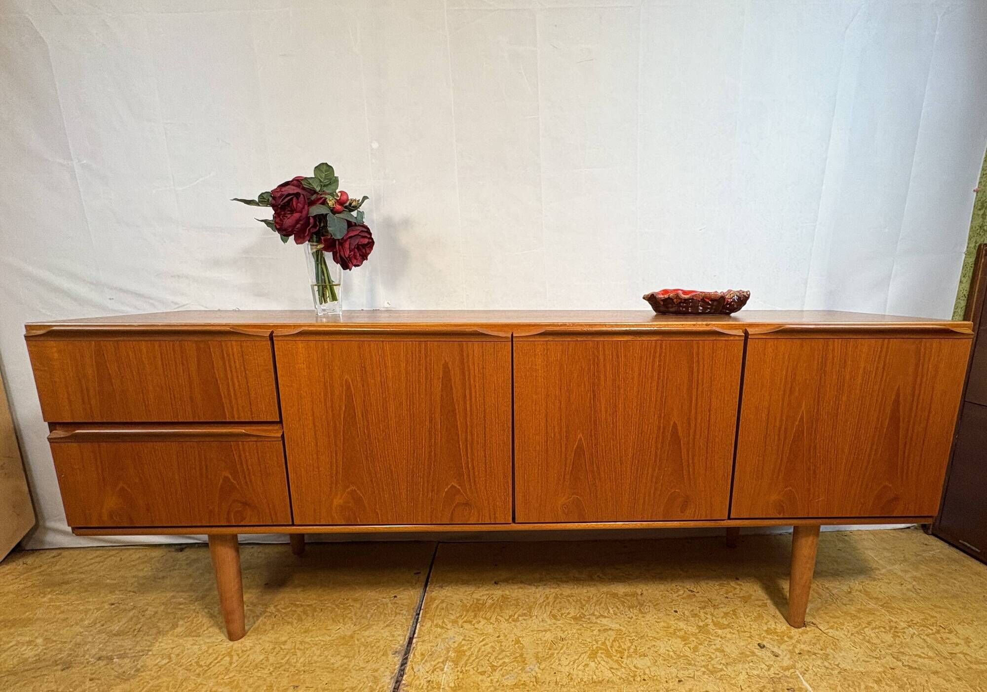 Mid-Century Retro Vintage Teak Sideboard by A.H. McIntosh 1960s  Scandinavi