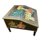 Ancient hand-painted Indian writing desk